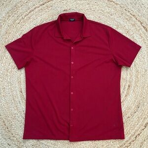 Short Sleeve Red Polo